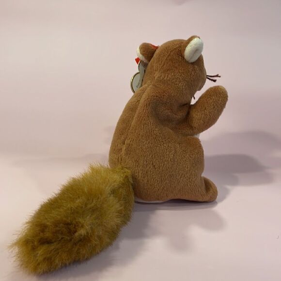 1996 Original Ty Beanie Baby Nuts the Squirrel Excellent Used Condition 6” tall - Picture 4 of 9